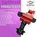 N51WSTAR Performance 4 Bolts Ignition Coil Pack Set Of 1 Compatible With Nissan Stagea R34 Skyline GT-T CEDRIC GLORIA ENY34 LAUREL GC35 RB25DET RB25DE RB20DE Neo Neo 6 Replacement For MCP1840