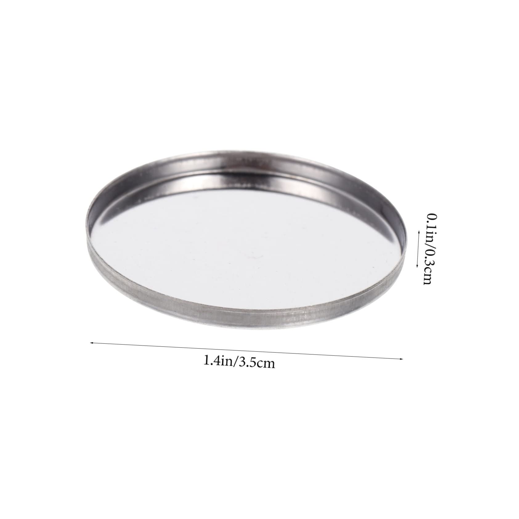 NULYLU Eyeshadow Plates 20pcs Storage Plate for Cosmetics Compact Lightweight Design