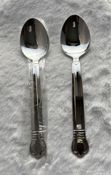 貴重】純銀未使用ロイヤルコペンハーゲンストロイエディナースプーン