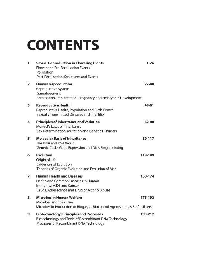 Exam Master Class 12th Biology for AHSEC Exam 2024 1