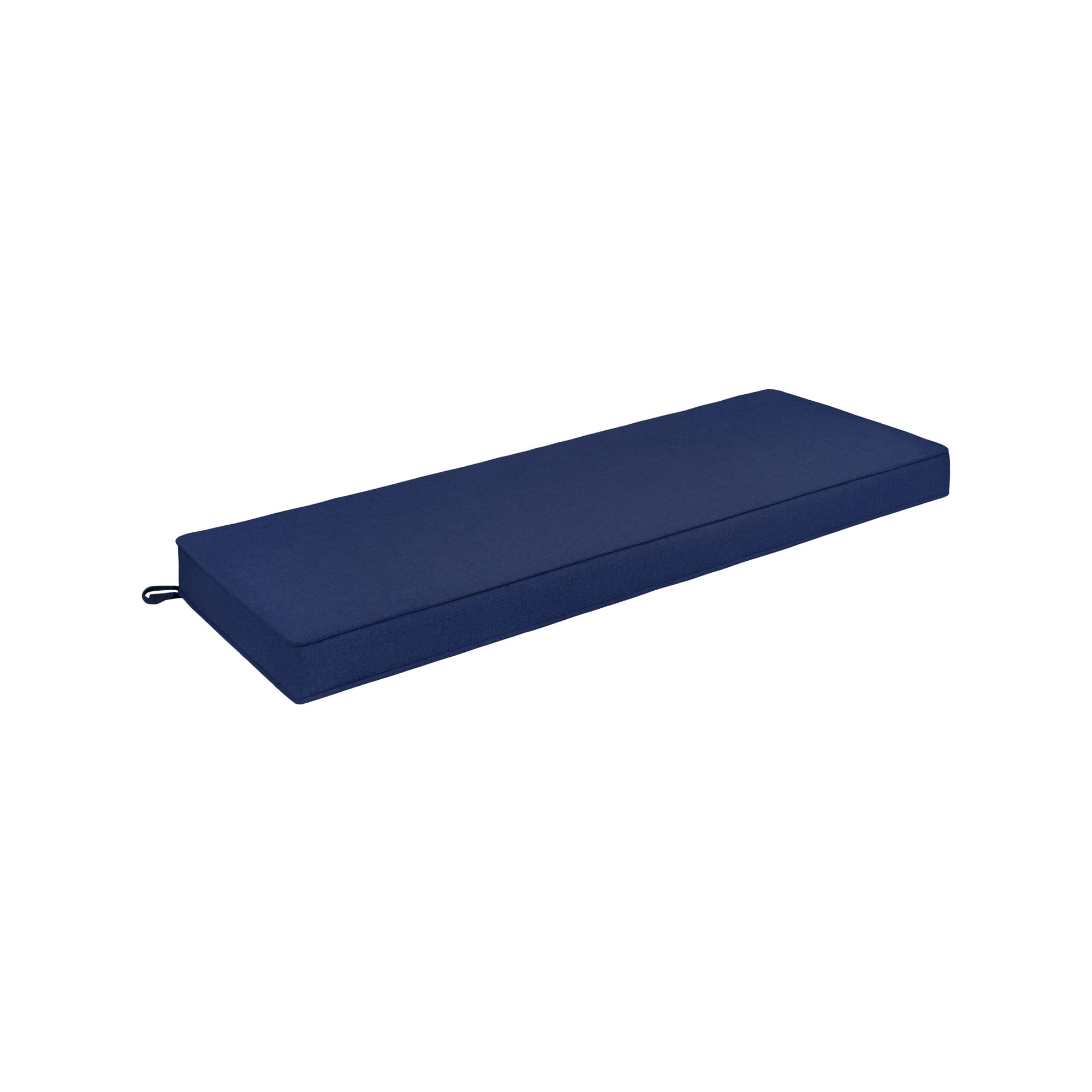 Quality Outdoor LivingDeep Seat Bench Cushion, 48x17, Navy