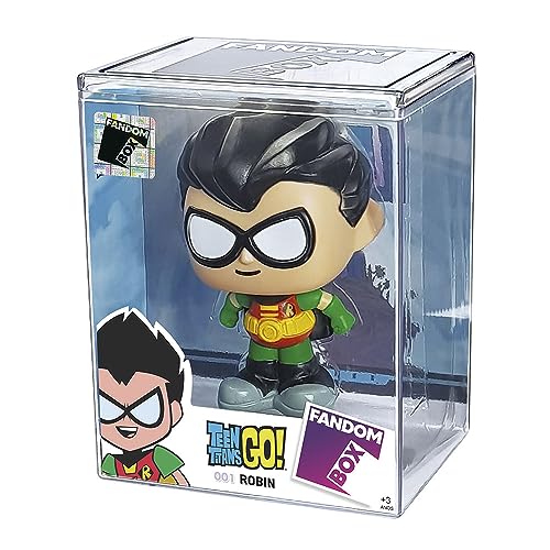 Fandom Box Robin Jovens Titãs Boneco Colecionável 11,5 cm Material Vinil Atóxico - Líder Brinquedos