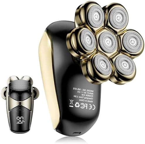 Waterproof Head Shaver Shaving Grooming Kit for Balder