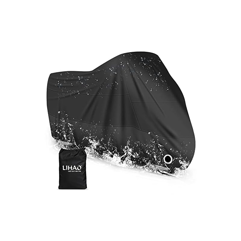 Waterproof-Motorcycle-Cover-Cover-Oxford-Cloth-With-Lock-Holes-With-Storage-Bag-Indoor-Outdoor-Snow-Dust-Sun-Uv-Protection 51ur91rm19l. sl500 . ss800