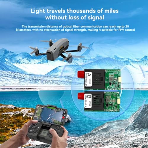 Módulo Transceptor FPV TTL de alta precisión con interfaz UART/SBUS 5
