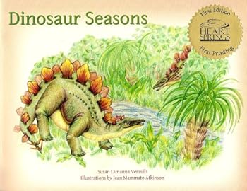 Paperback Dinosaur Seasons Book