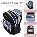 VANKEAN 17.3 Inch Laptop Backpack for Women Men Work Laptop Bag Fashion, Waterproof Backpacks Nurse Stylish Travel Bags Casual Daypacks for College, Business, Black