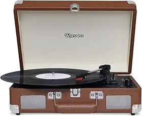 Vitrola Chrome Brown com Usb e Bluetooth, Bivolt