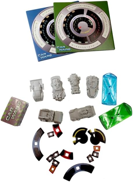 Steve Jackson Games Car Wars Two-Player Starter Set Blue/Green image 4