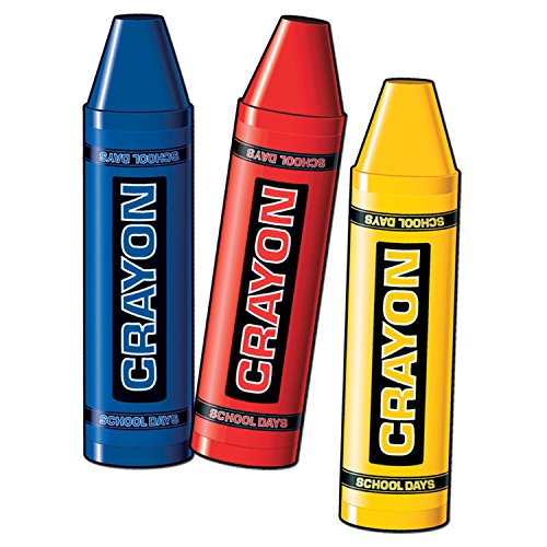 Crayon Cutouts (3/Pkg)