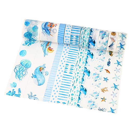 Molshine WT-328-20 Set Of 20 Washi Masking Tape Set,Sticky Paper Tape,Crafts Tape thumb #2