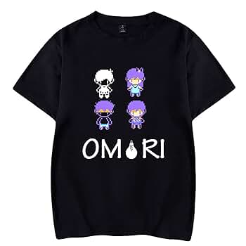 Omori T Shirt Unisex,Men's Short Sleeves T-Shirt Game Tee