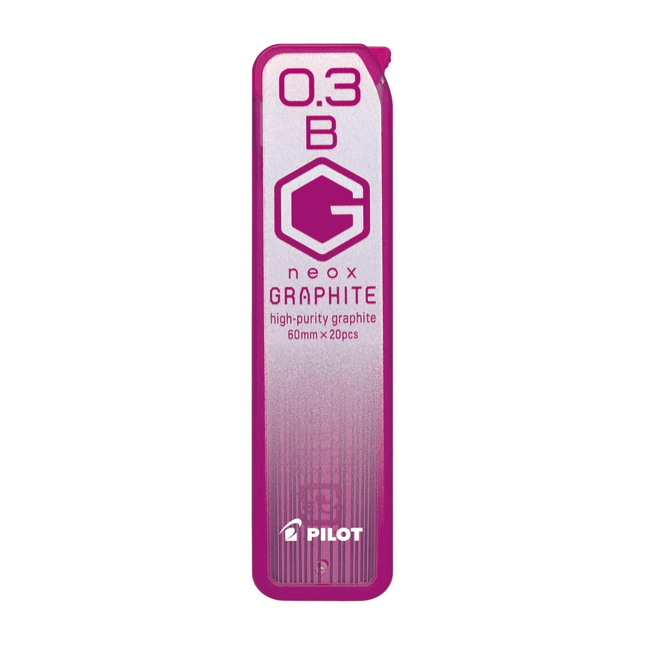 Pilot Neox Graphite Lead Refill • 0,3 mm • B • Box of 10