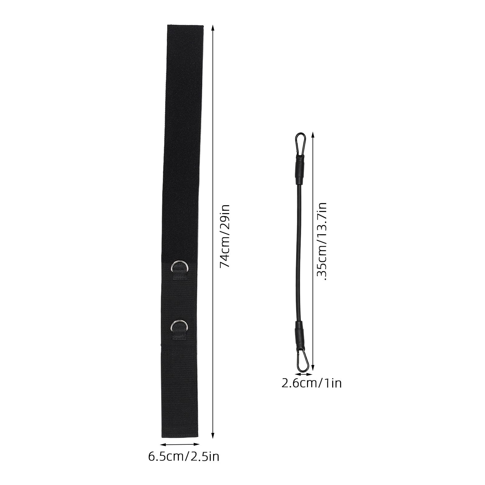 Kisangel 1 Juego de Correas de Entrenamiento para elevación de piernas: Banda de Resistencia Ajustable para Fitness, Taekwondo y Running - Kit de cinturón de Resistencia para Muslos