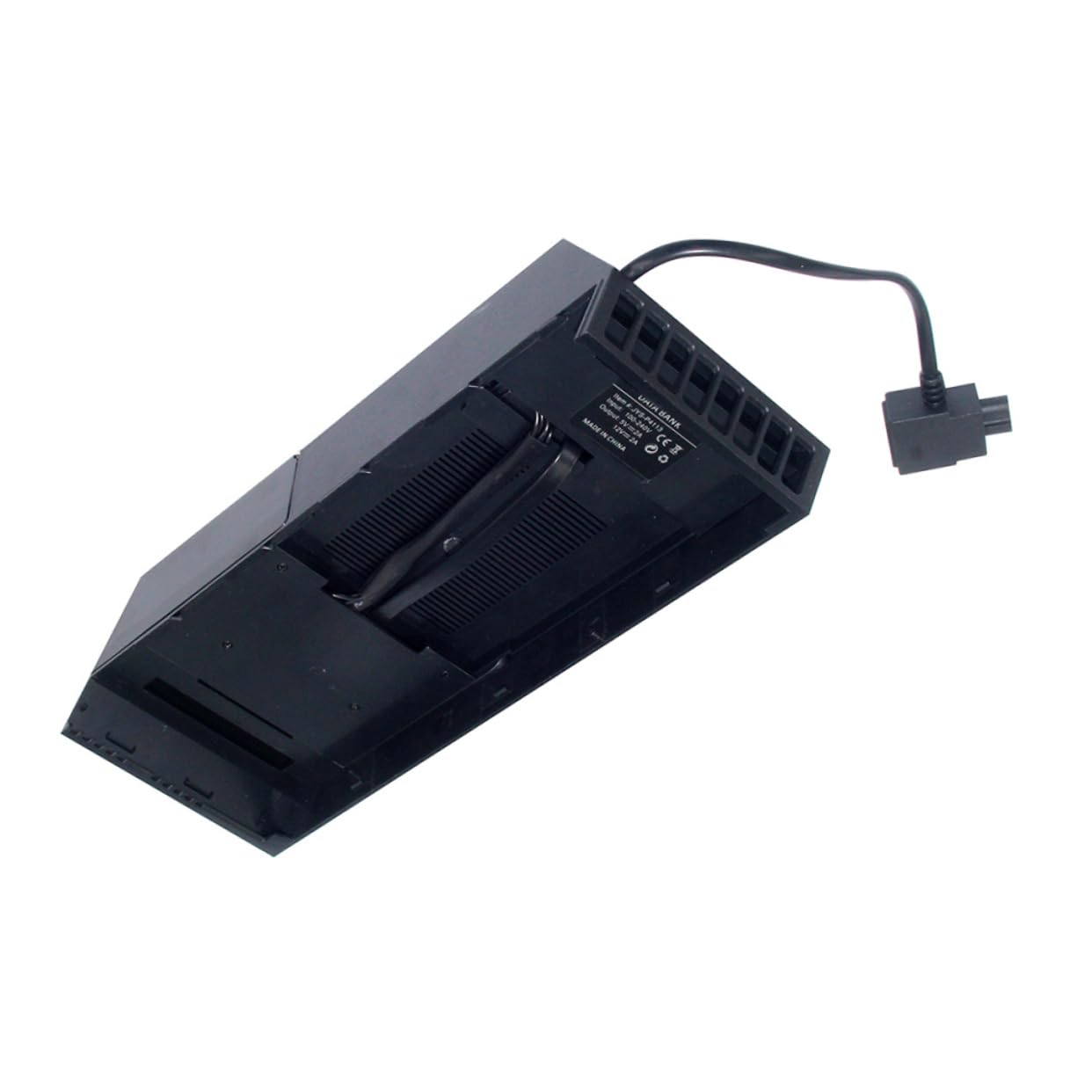 Uonlytech Custodia per Hard Disk Data Bank Supporto per Unità di Archiviazione Coperchio Apribile Incluso Nero