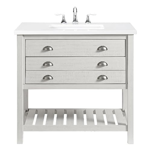 Martin Svensson Home Monterey Single Vanity, White