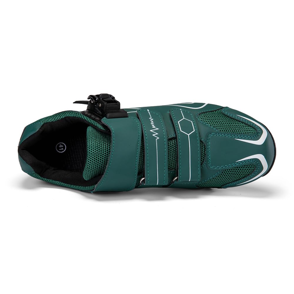 Hixingo Zapatilla de Ciclismo Hombre MTB Mujere Zapatos Bicicleta de Carretera Montaña Exterior con Suela de Goma, Unisex Autopista Zapatillas de Ciclismo 36-47 EU