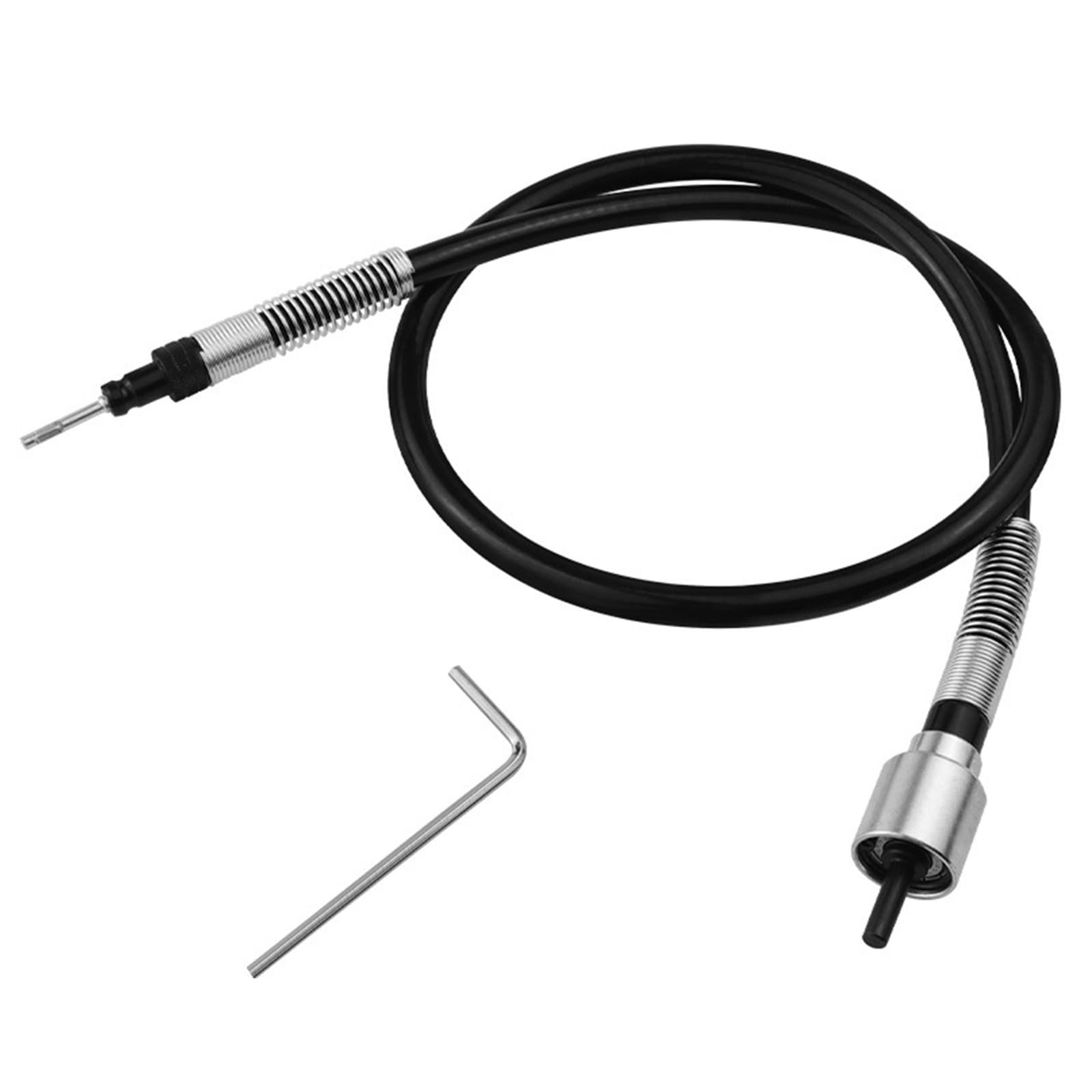 Accuracy Drill Chucks Extension Drill Attachment for Grinding and Polishing Works with 0.3mm to 6.5mm Shafts Tool Flexible Rod Tool