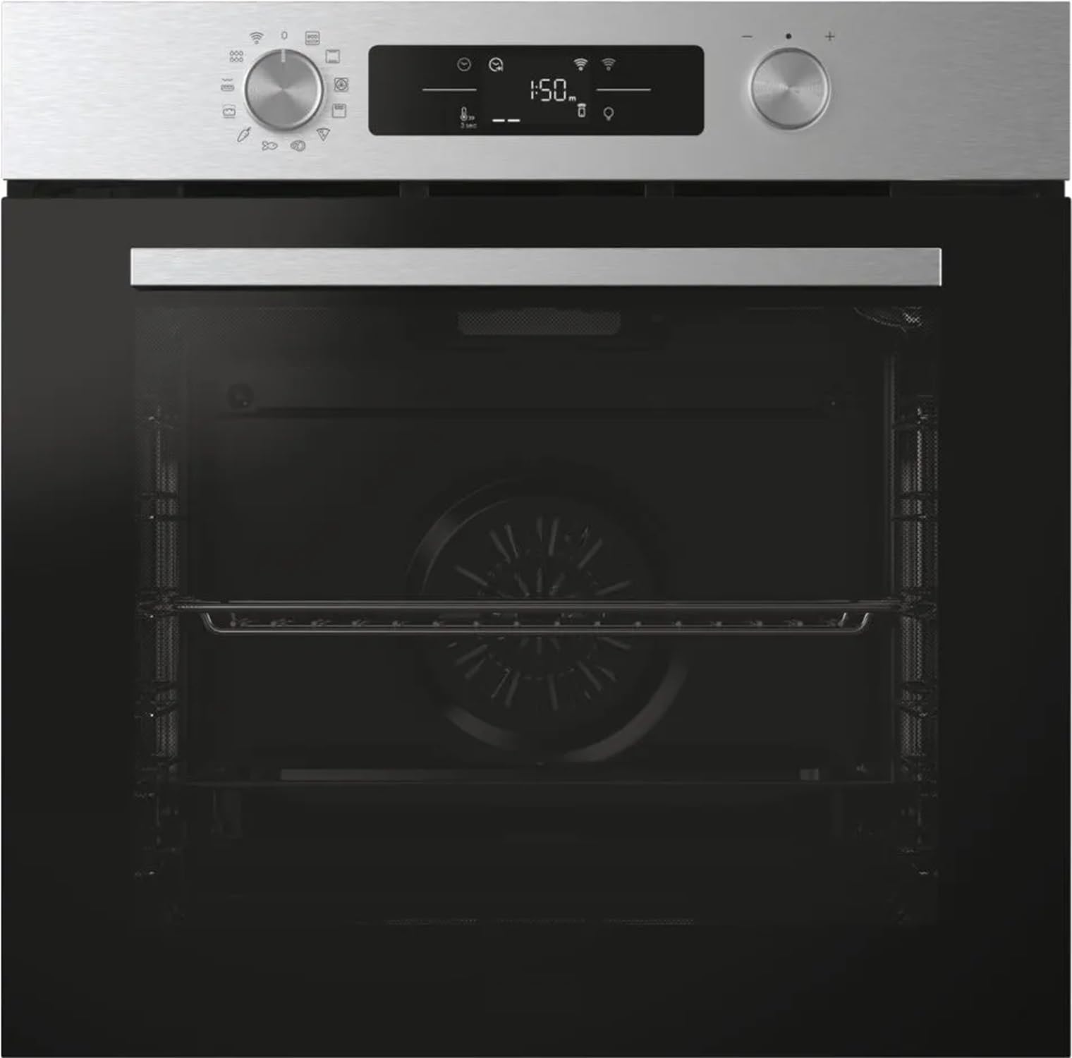 CA6 N3B3HTX - Forno elettrico, ventilato, multifunzione, 78 litri, Classe energetica A++