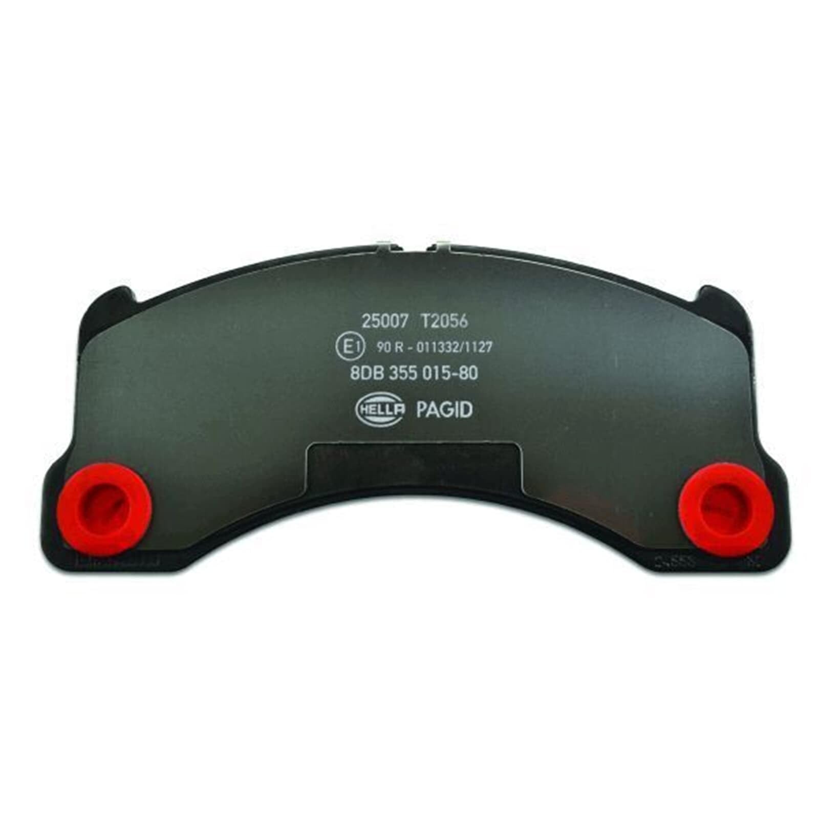 HELLA PAGID 8DB 355 015-801 Zestaw klocków hamulcowych - T2056 - Grubość: 17.1[mm] - System hamulcowy: Brembo - przygotowany dla wskaźnika zużycia - dla m. in. PORSCHE / VOLKSWAGEN