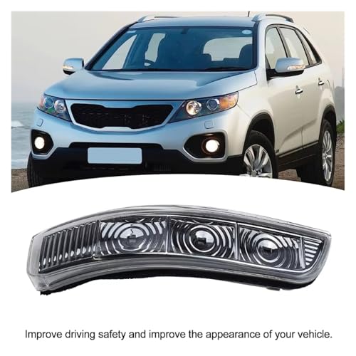 Intermitentes Para Kia Sorento Izquierdo Reparación Luz Espejo LED Dinámica 4