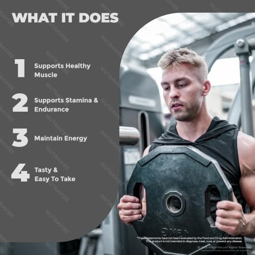 NutraVibe Vigor Titan Gummies, 3 Pack (180 Gummies) - 4
