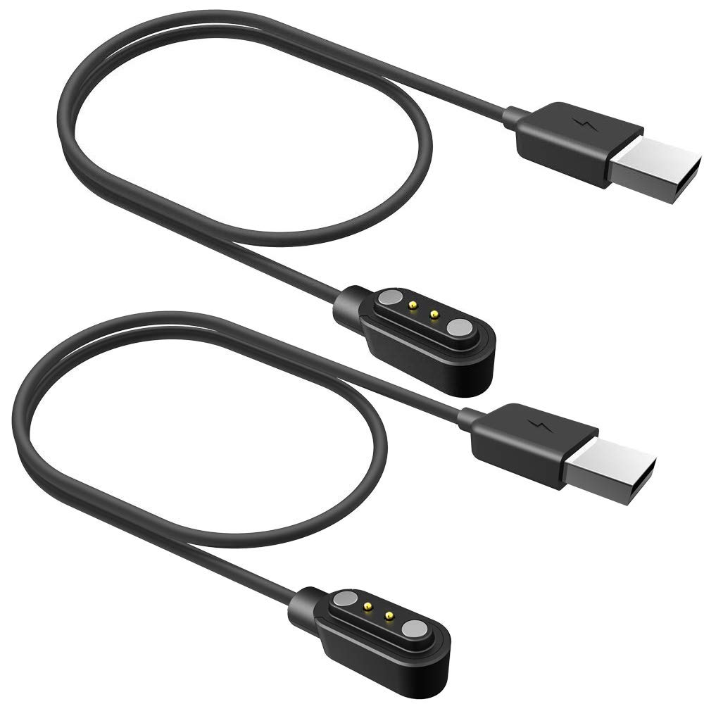 Lot De 2 Câbles Magnétiques De Charge Pour Montre BENYAR SMART FV12-G – USB, Recharge Rapide