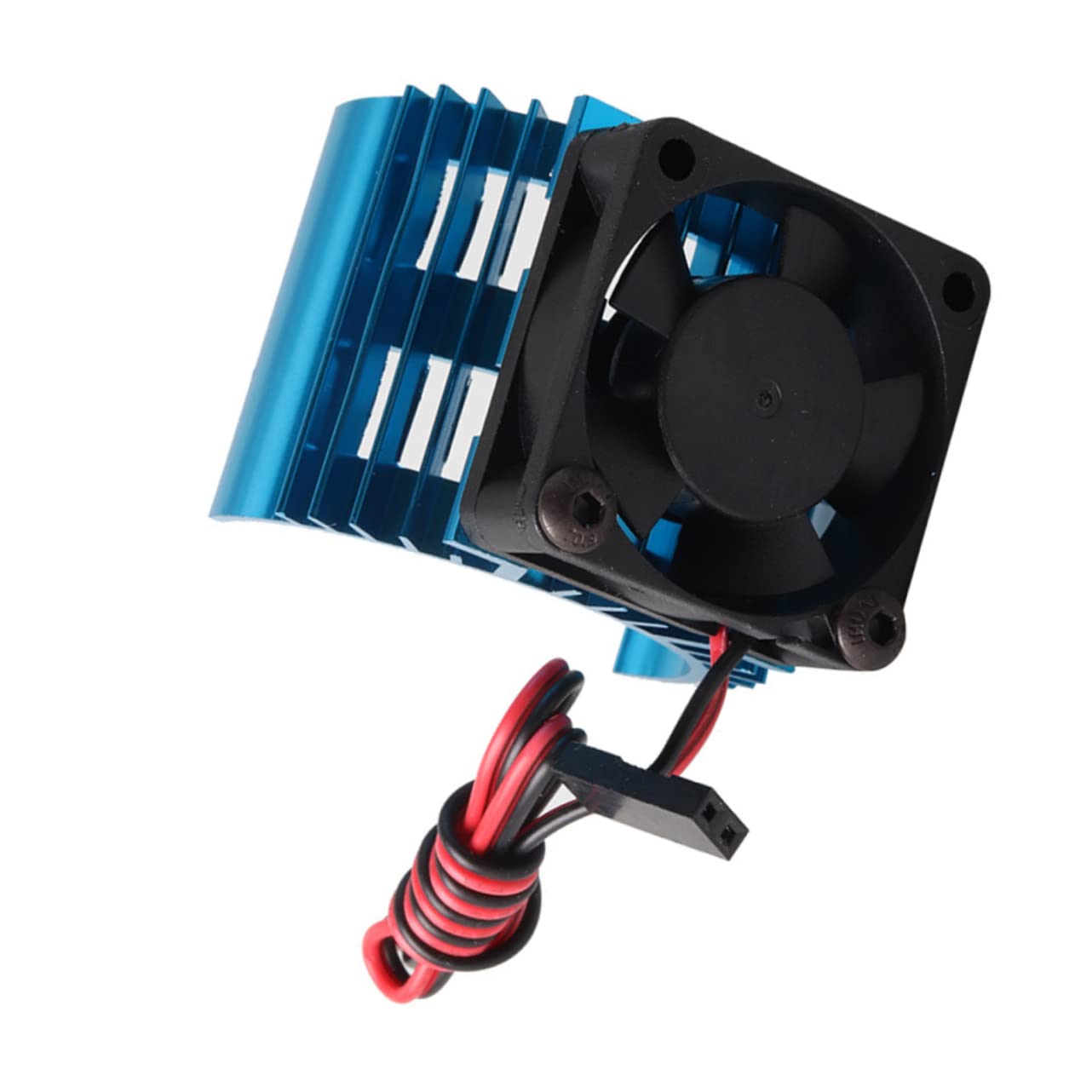 Happyyami 380 Motor Motor Car Part Electric Motor Heat Sink Heat Sink Cooling Fin Electric Radiator System Aluminum Black