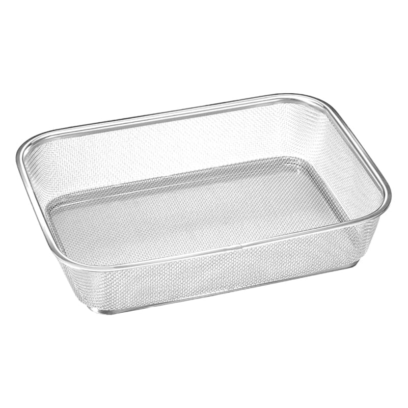 Colador Cabilock de Acero Inoxidable 13.39x9.84x3.15 pulg