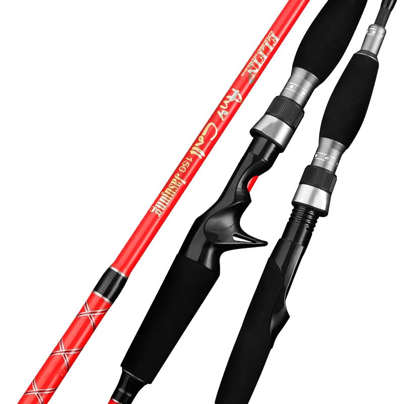 Cañas de Pescar en Mar,Cañas de Pescar Surfcasting 1.5m 1.68m 1.8m mar Barco Jigging Asiento de Pesca Vara de océano Fibra de Carbono Agua Salina caña de Pescar