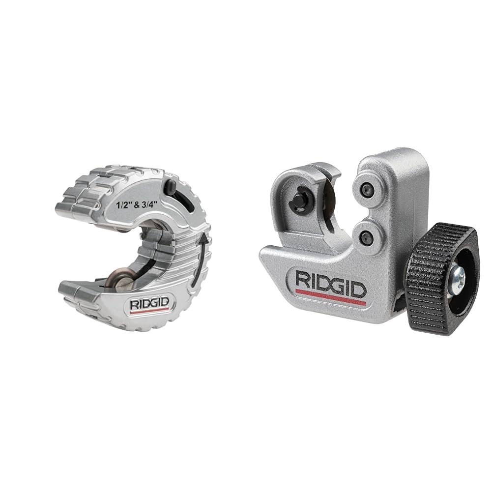 Ridgid 57008 Copper Tubing Cutter Bundle with 40617 1/4"-1-1/8" Model 101 Cutter