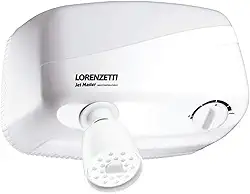 Ducha Jet Turbo Multitemperaturas 127V 5500W, Lorenzetti, 7540400, Branco, Pequeno