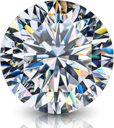 Image of Moissanite Gemstone Certified - Premium Lab-certified VVS Clarity Stone for Ring Jewelry Making | Brilliant Sparkle & Fire | Ideal for Engagement Rings, Earrings & Pendants | Assorted Sizes & Shapes | Stylo Jewellery