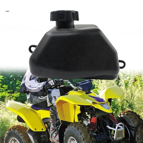 Tapa plástica del tanque de combustible accesorio negro para moto todoterreno 3