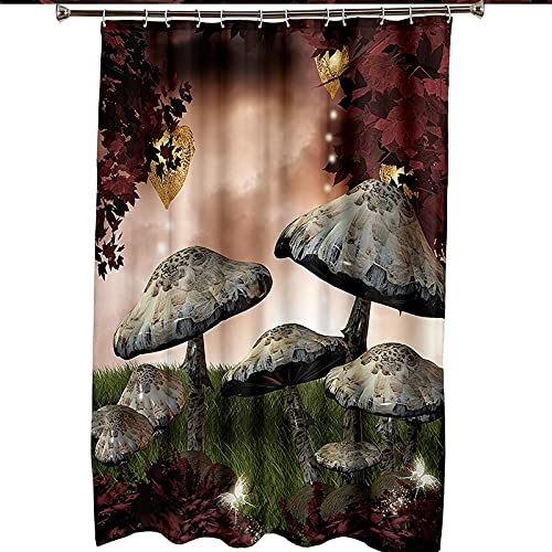 Rideau de douche polyester étanche lavable et résistant de la marque KnSam
