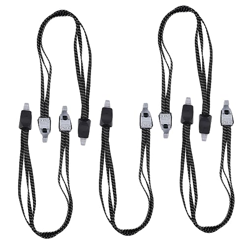 BESPORTBLE Bike Strapping 5pcs Luggage Tie Down Belts 3 in 1 Design for Roof Racks and Trailers