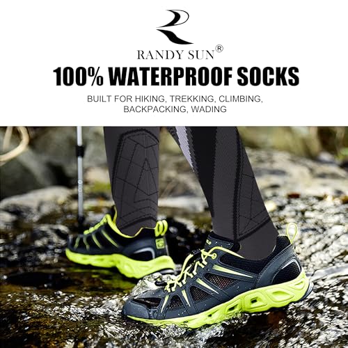 RANDY SUN Waterproof Breathable Knee High Kayaking Hunting Fishing Socks3