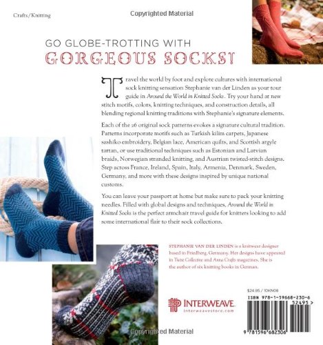 Around the World in Knitted Socks: 26 Inspired Designs      Paperback – January 1, 2010