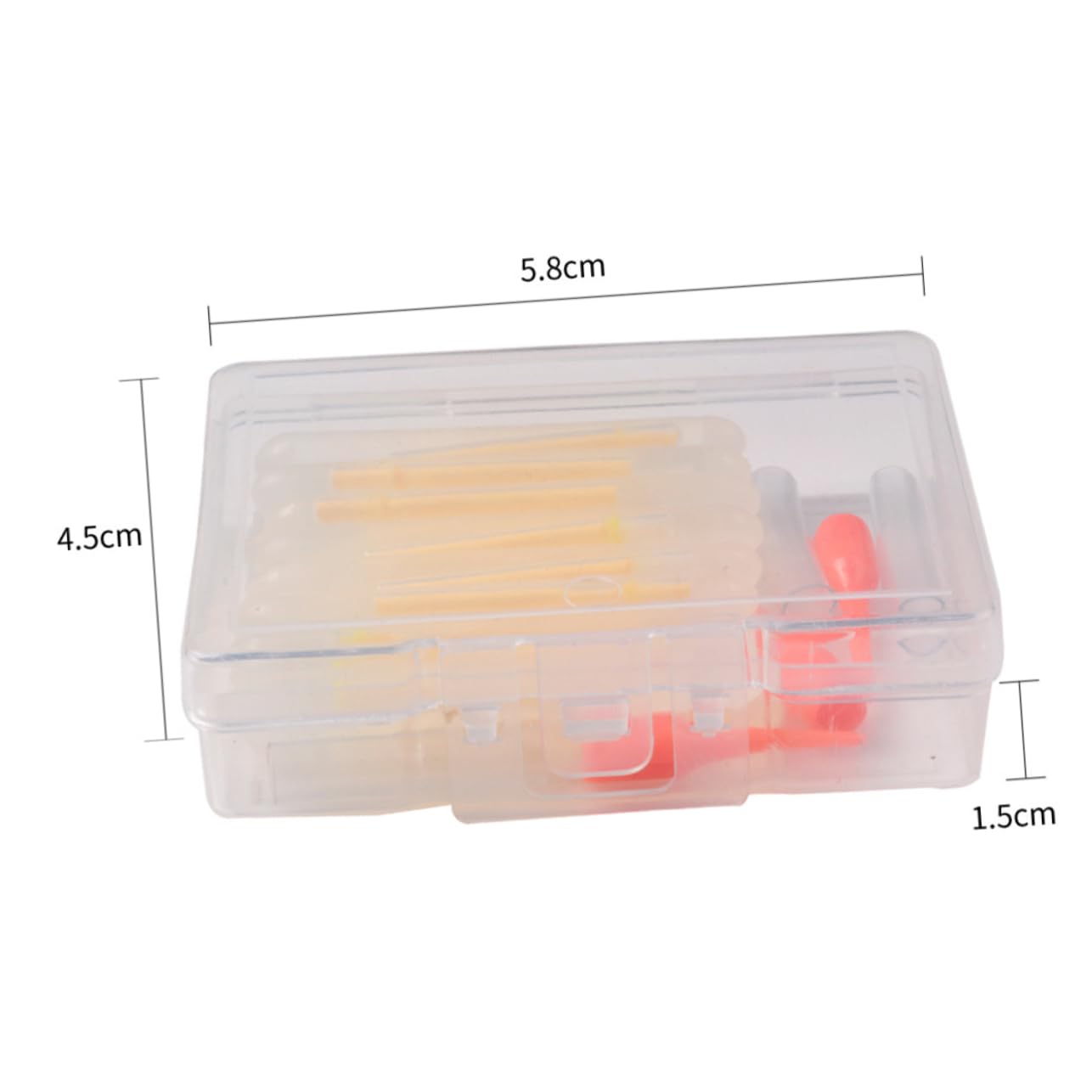 BESPORTBLE Fishing Fluorescent Lightstick Pack 4.5 * 37mm Dark Glow Boxes for Night Fishing