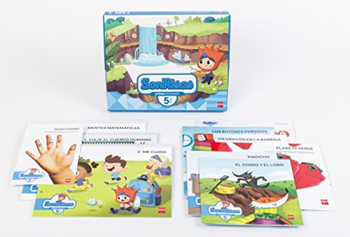 Portada de Sonrisas 5 Años Educacion Infantil 1Er Trimestre Ed 2016