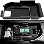 EVTIME Compatible with Camry XLE or XSE 2018-2021 2022 2023 & Camry LE SE 2020 2021 2022 2023 Center Console Organizer Tray Accessories, Armrest Secondary Storage Box, Fit Dual USB Ports (Black)