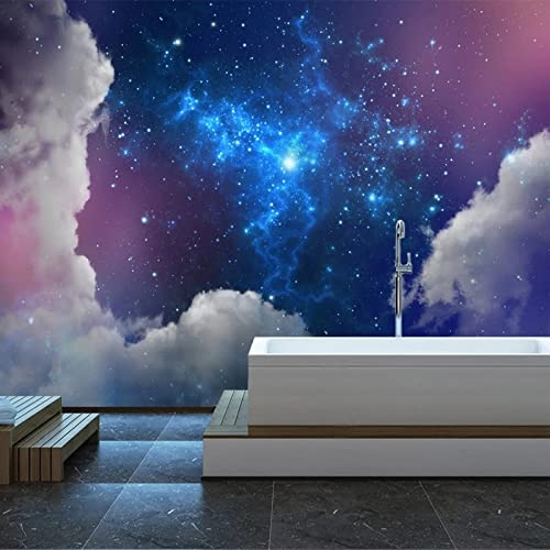 Autocollant mural amovible Voie lactée pour relooker un bureau sans abîmer les murs