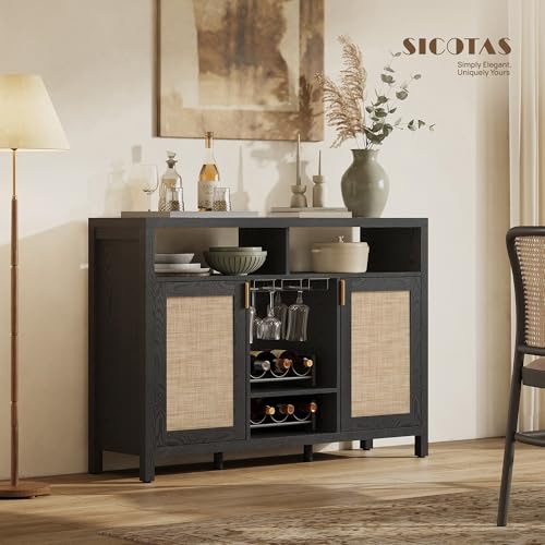 Luxury Home Bar Cabinet with Fridge