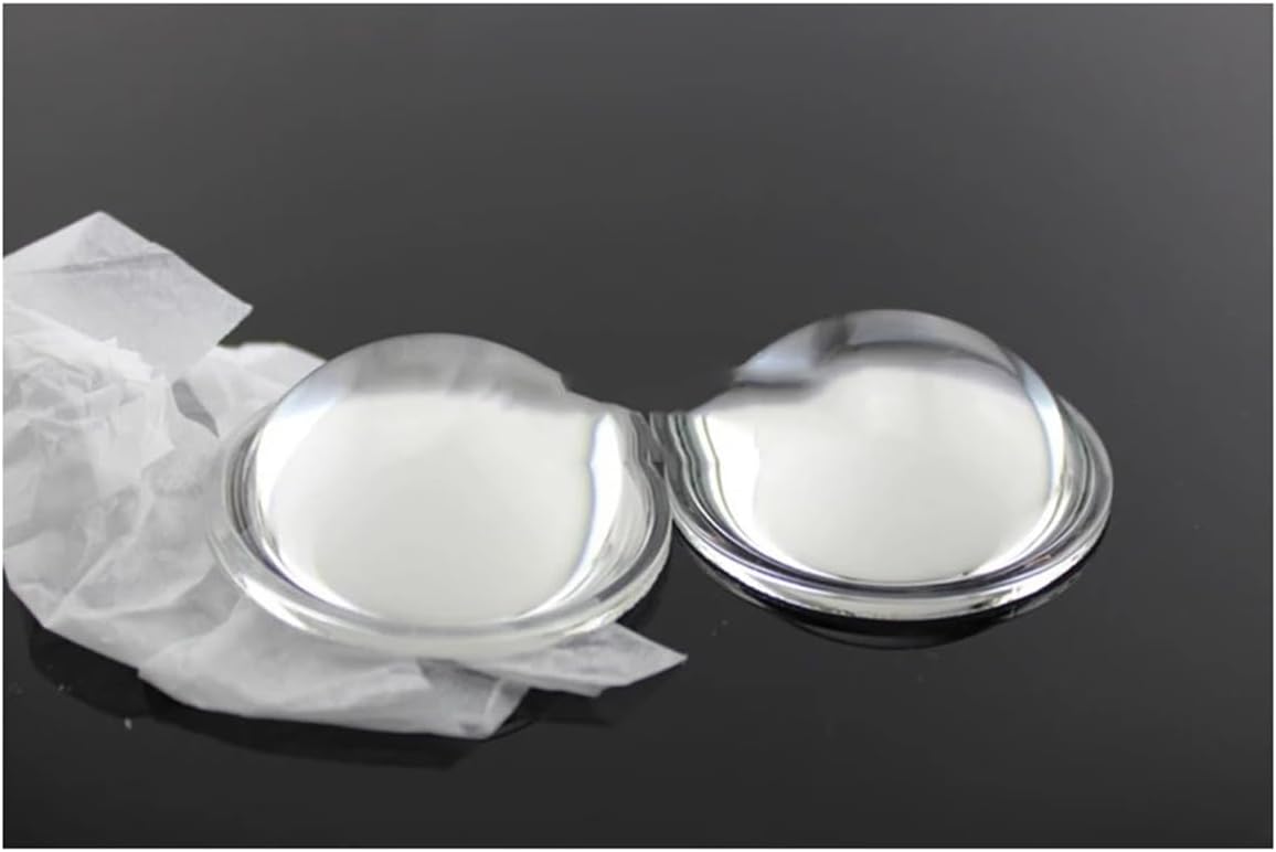 Optical Glass Lens 2PCS 50mm Dia Optical Length High-Power Projector Lens