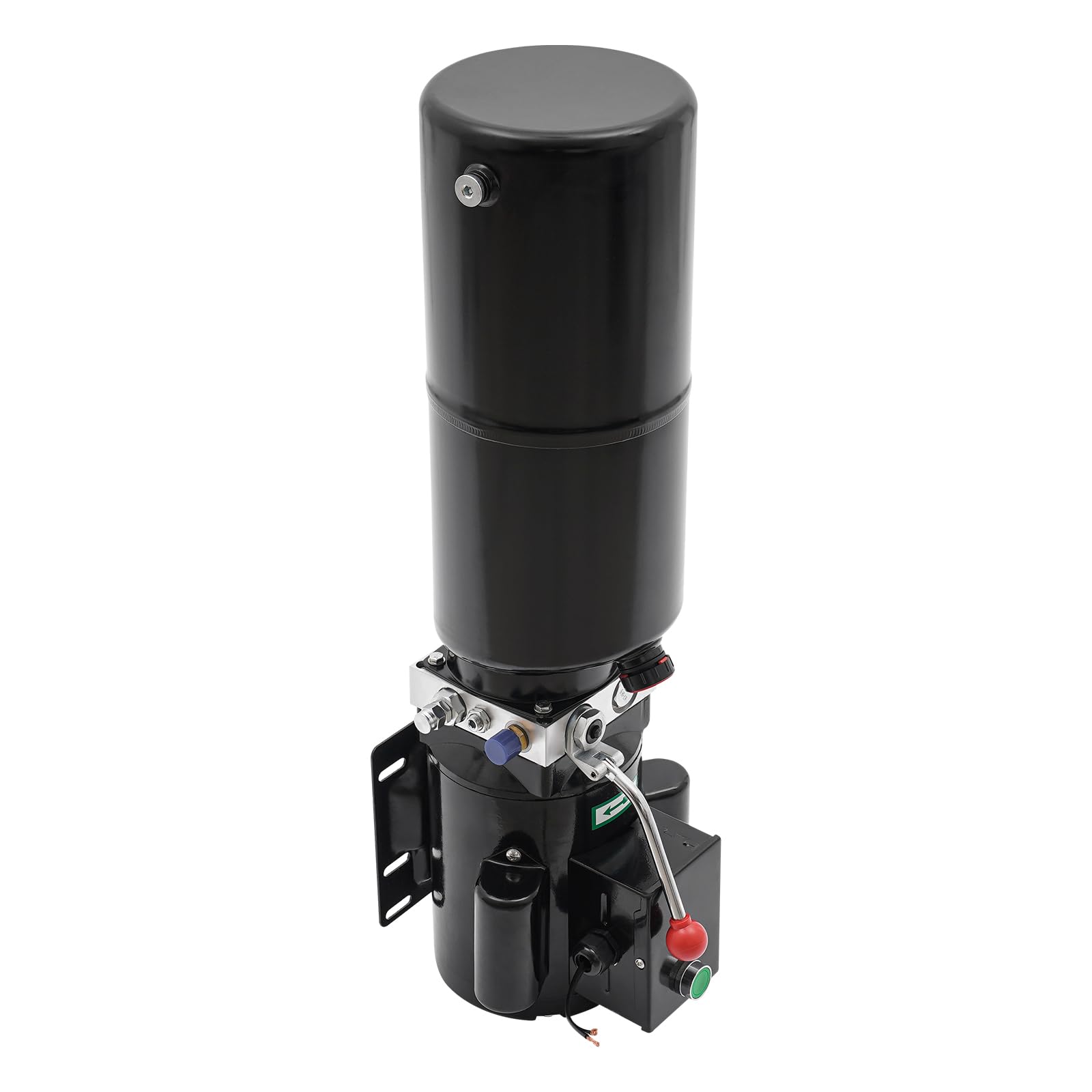 Bomba hidráulica de 10 l, velocidad nominal 2850R/MIN 220 V, 50 Hz, unidad hidráulica electrohidráulica, bomba hidráulica, doble efecto para camión volquete, descarga, elevación de grúas