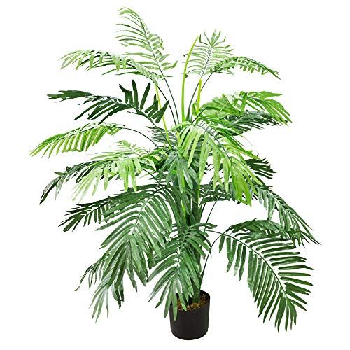 Decovego Palmier Plante Arbre Artificielle Artificiel Plastique 130cm Cover