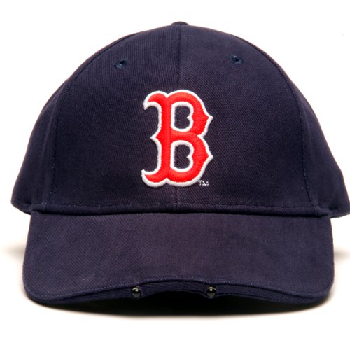 Lightwear MLB Boston Red Sox Dual LED Headlight Adjustable Hat