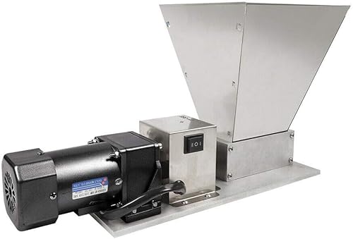 Miniatura 7 de DENESTUS Molino eléctrico de grano de 2 rodillos molino de cebada casera trituradora de malta