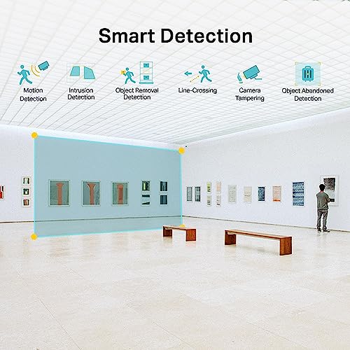Image of TP-Link VIGI C240 2.8mm Lens Smart Security Camera | 4MP HD Full-Color Dome Network Camera | Built-in Microphone | IK10 Vandal-Proof | IP67 Waterproof | H.265+ | PoE /12V CCTV
