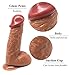 10 Inch Brown Realistic Didlos for Women, Surreal M-áššágē Wand For Men Couple, Dillos Toys - JYJ2